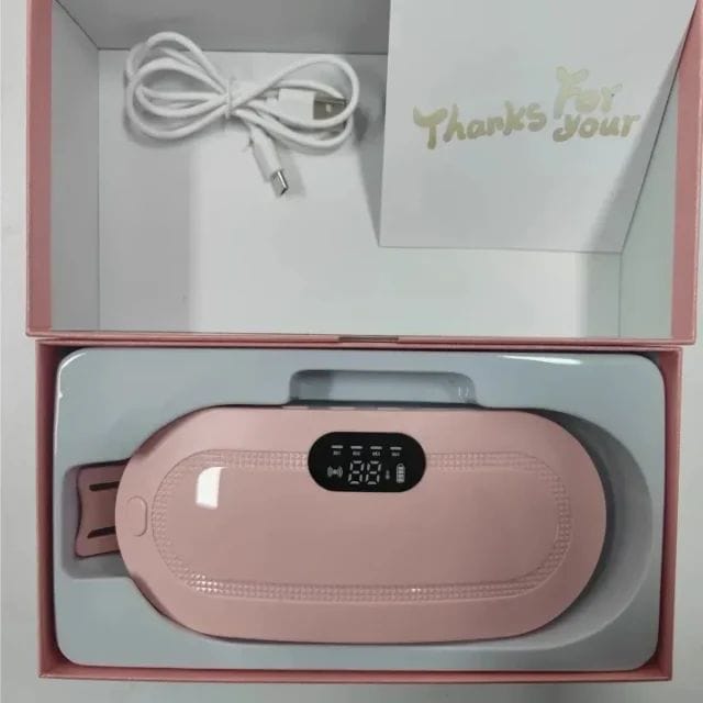 Customer photo review of Portable Massage Heating Reusable Belt