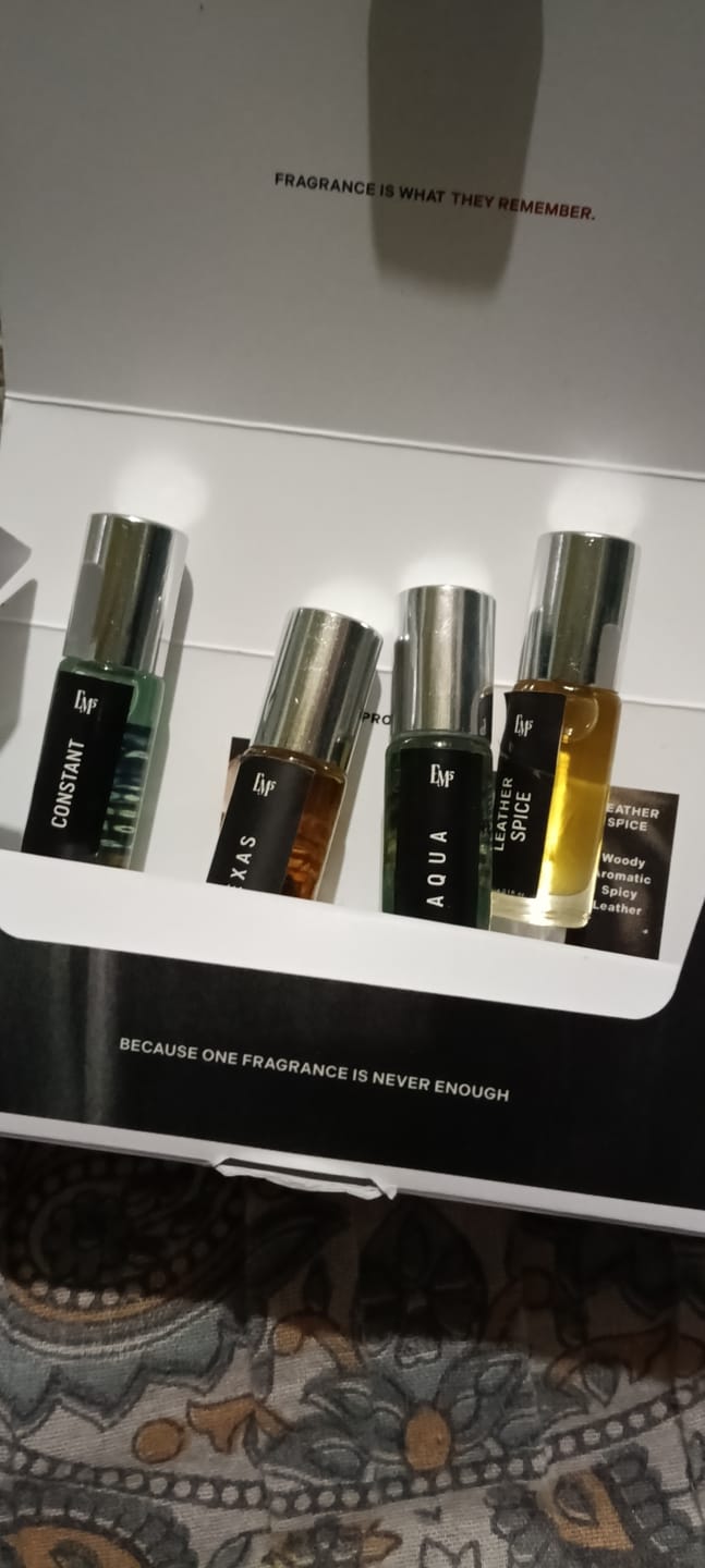 Customer photo review of Men Roll-On Set – Pack of 4
