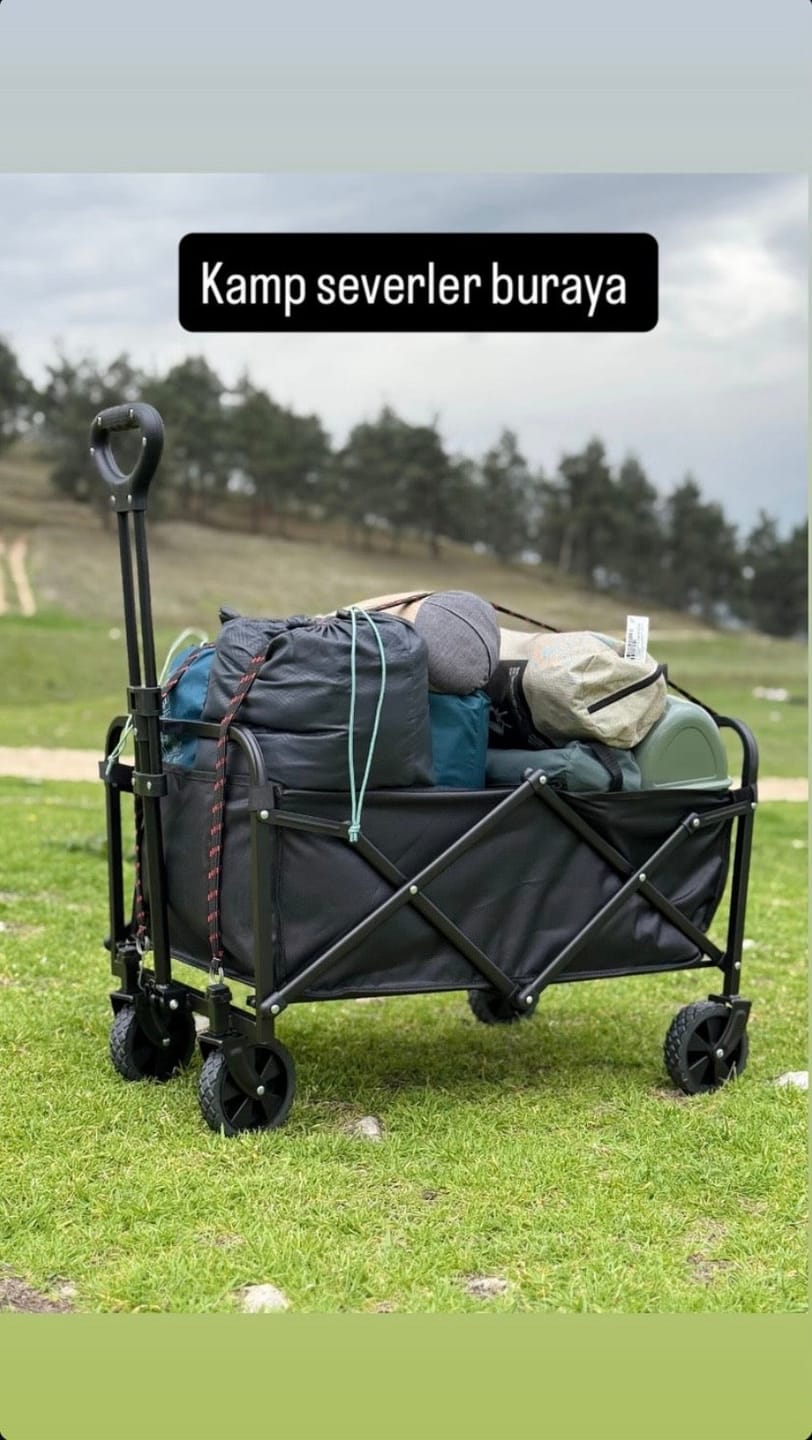 Customer photo review of Çek Götür | Katlanabilir Taşıma Arabası