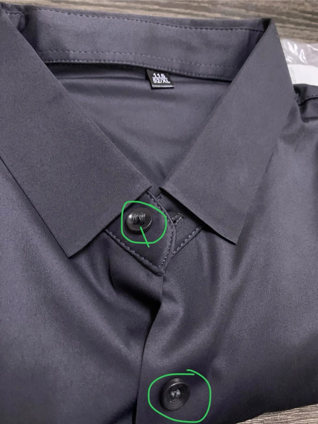 Customer photo review of EDRASIL – Camisa Elastica Stretch de Alta Definición