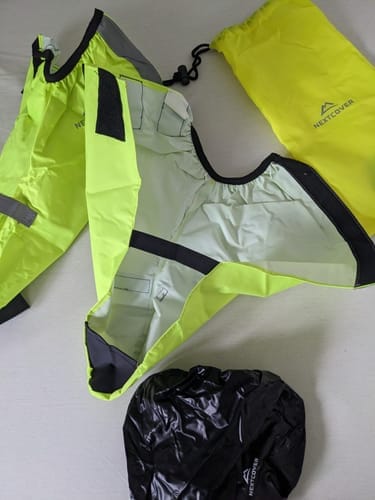 Customer photo review of Überschuhe Fahrrad - wasserdicht & reflektierend