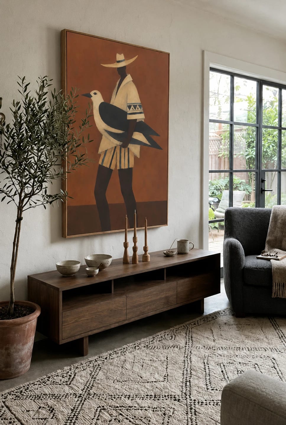 Customer photo review of Modern Folk Art｜Desert Bird Rider