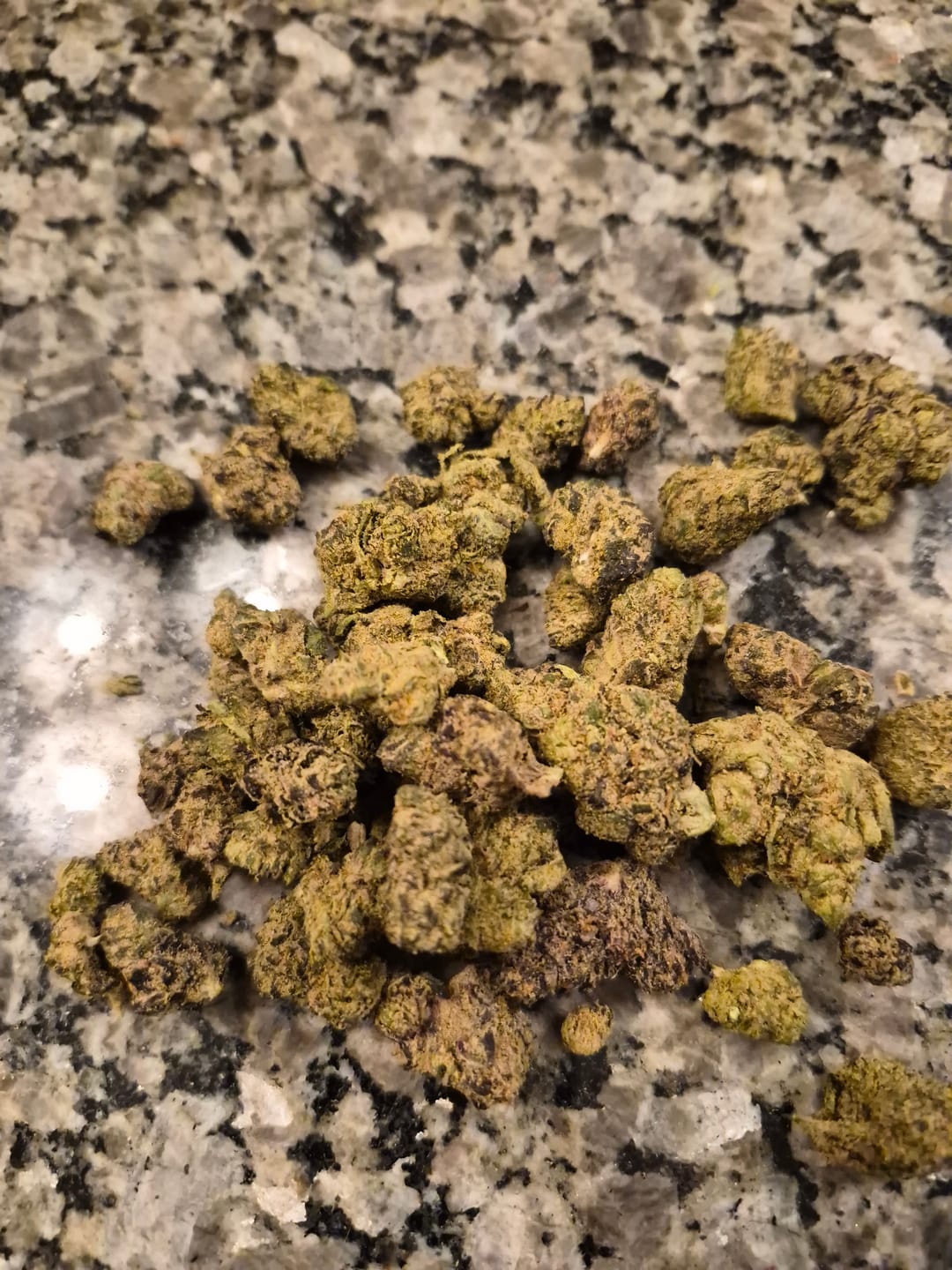 Customer photo review of 1 Oz Cheap THCA Small Buds