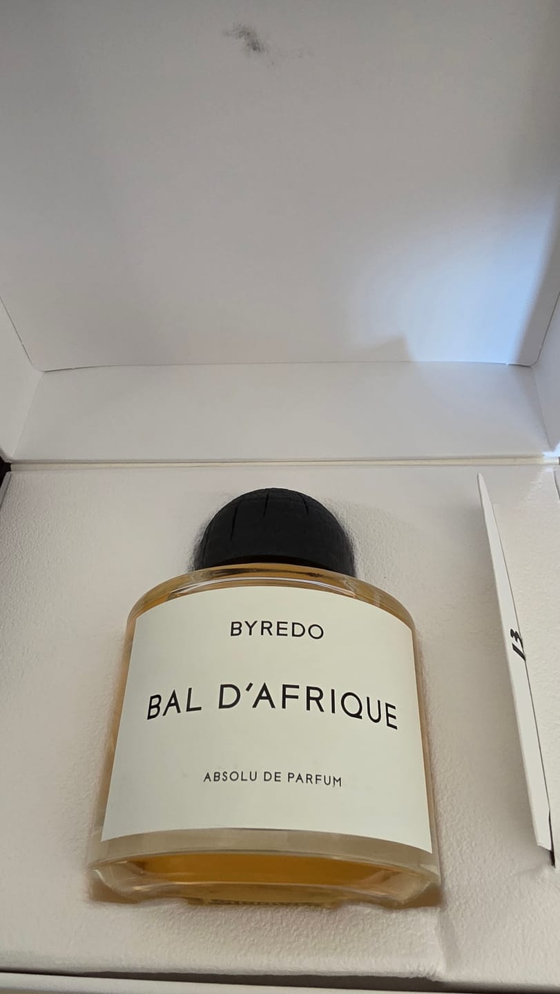 Customer photo review of Bal D’ Afrique Absolu de Parfum Byredo (Preventa)