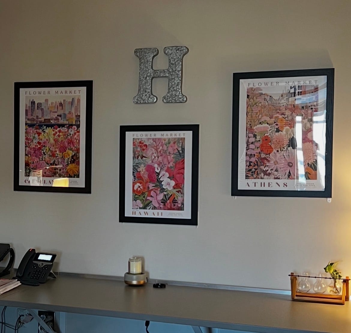 Customer photo review of Hawaii Flower Poster