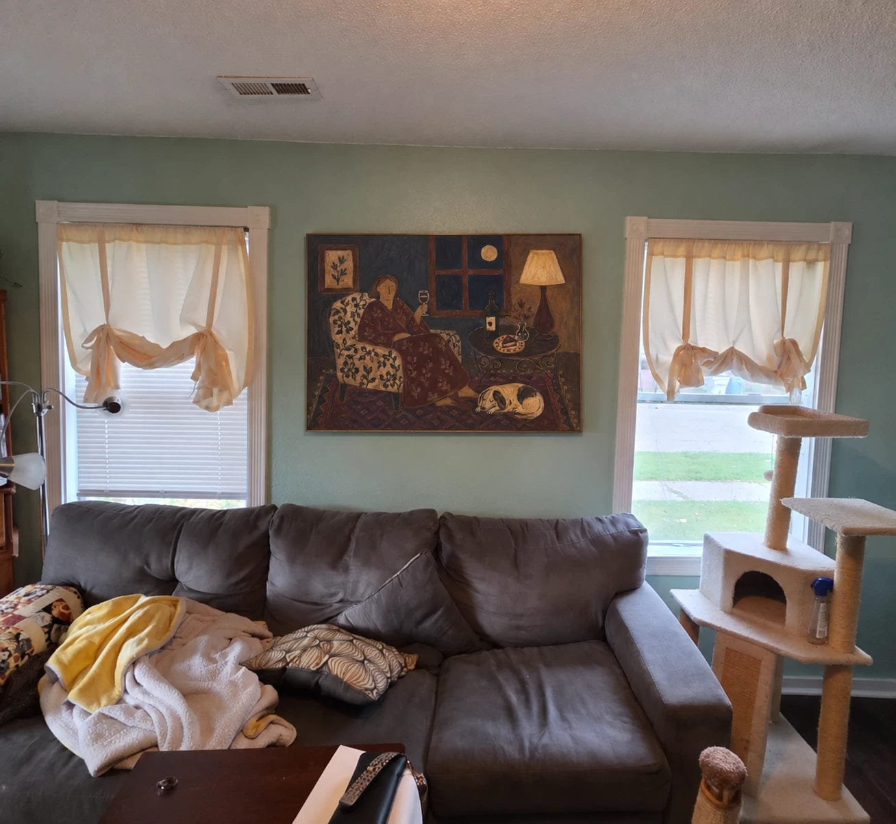 Customer photo review of Modern Folk Art｜Moonlit Wine Evening