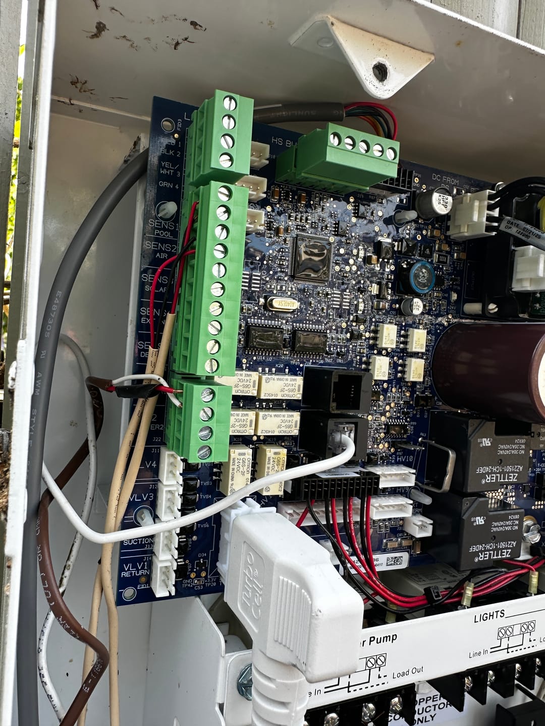 Customer photo review of Hayward ProLogic to OmniPL Upgrade Kit | HLXPROUPG