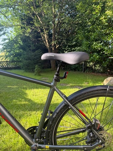 Customer photo review of ComfortSet™ – Fahrradsattel & Sattelstütze mit Federung | Komplett-Set