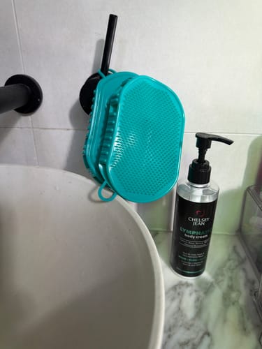 Customer photo review of Dual-Action Lymphatic Gloves