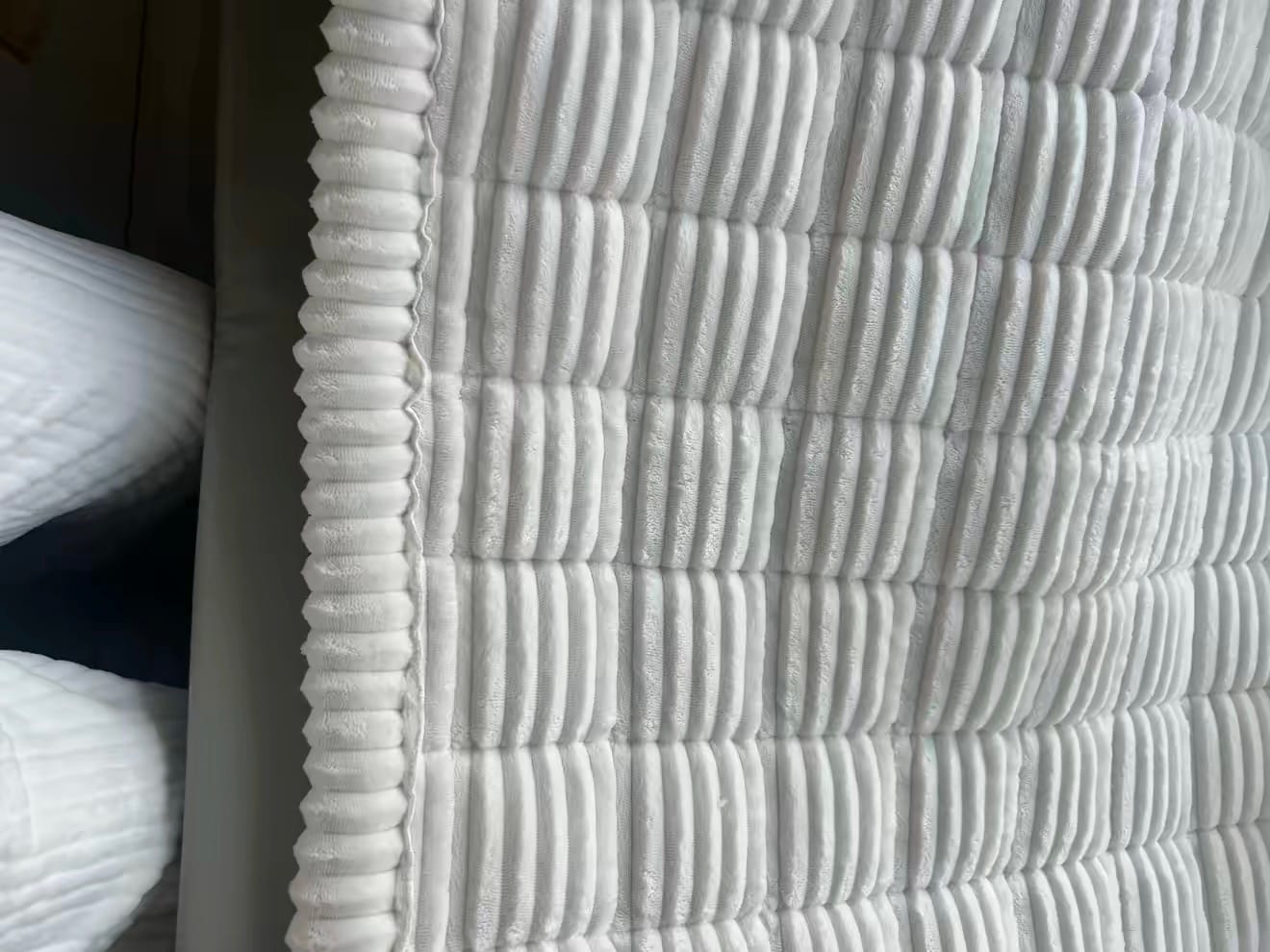 Customer photo review of CozyShield™ Waterproof Flannel Sofa Mat
