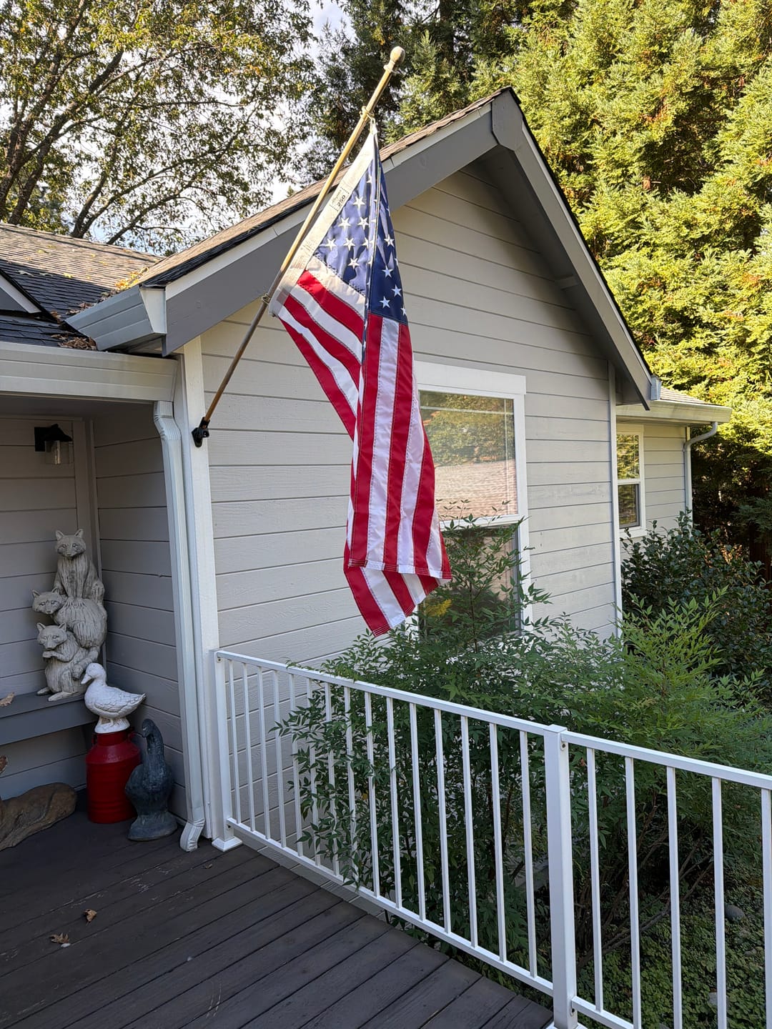 Customer photo review of 3' x 5' American Flag