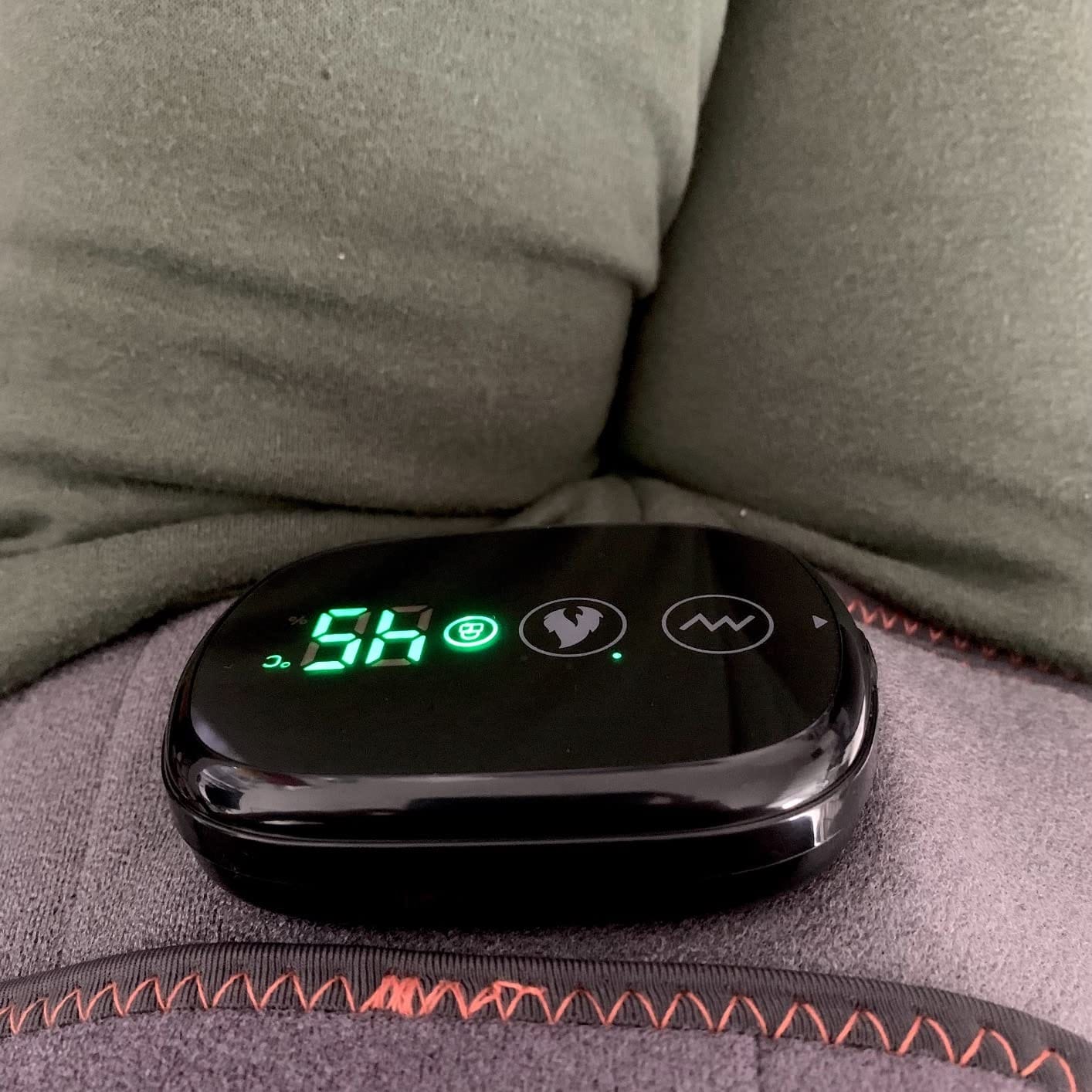 Customer photo review of Ceinture Lombaire Chauffante & Massante Rechargeable