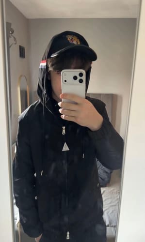 Customer photo review of Comme Des Garçons Hoodie - Black