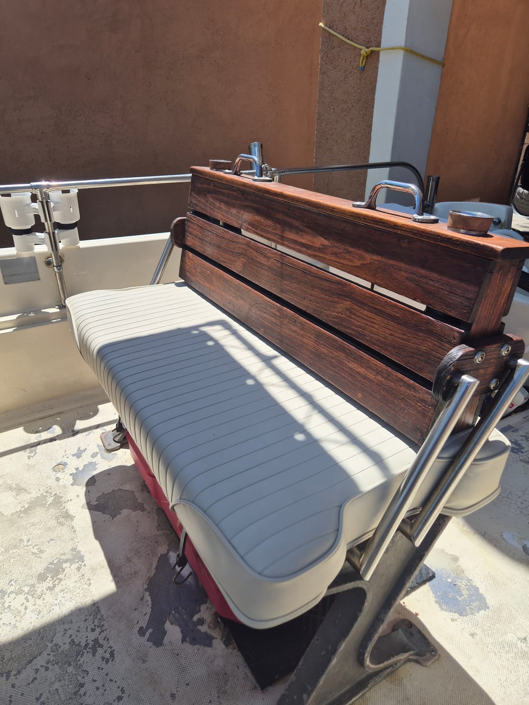 Customer photo review of RPS Seat Cushion - Boston Whaler Montauk, Outrage, Newport And Others