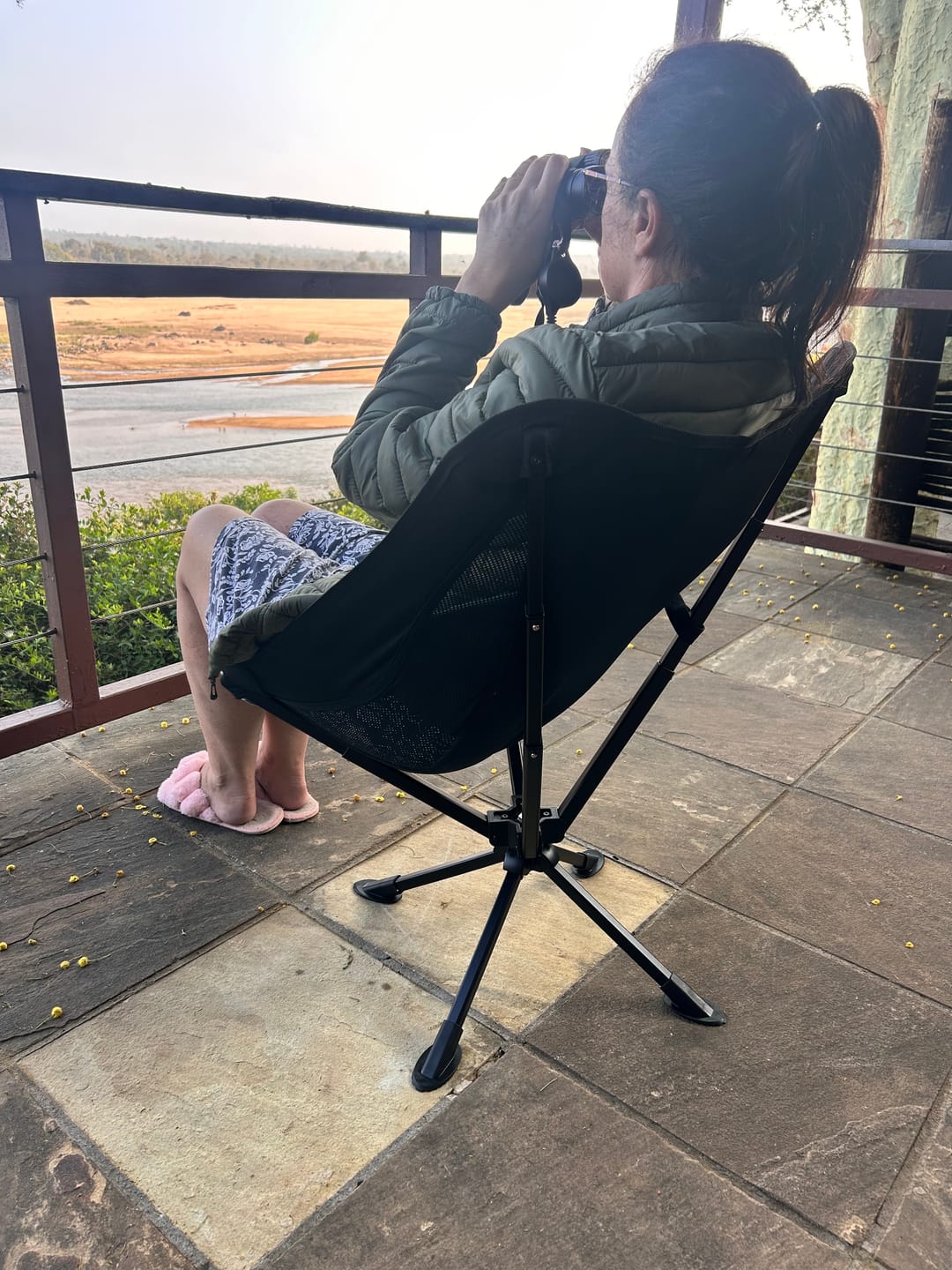 Customer photo review of Lumeo QuickFold 360 Camp Chair