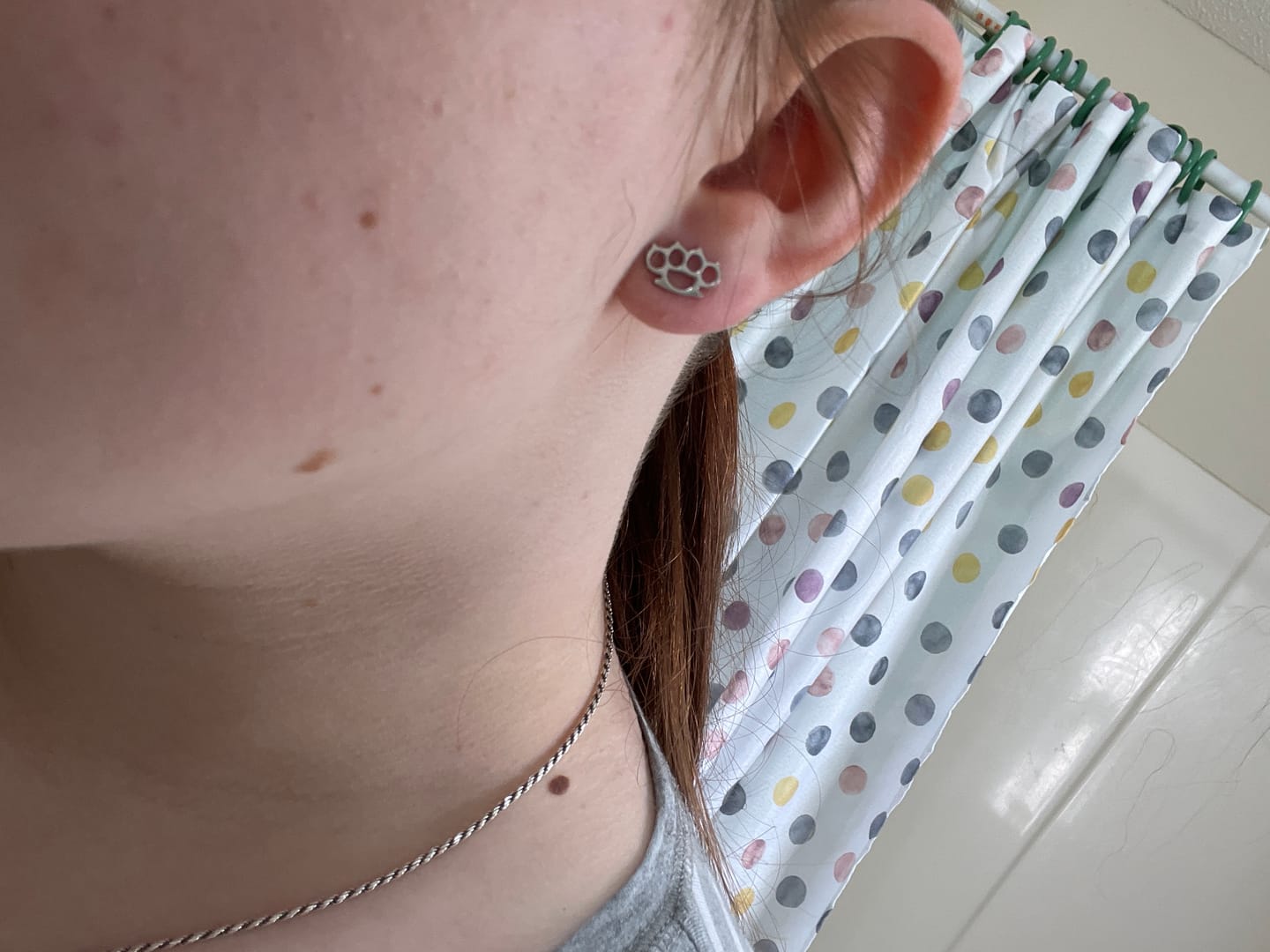 Customer photo review of Knockout Studs