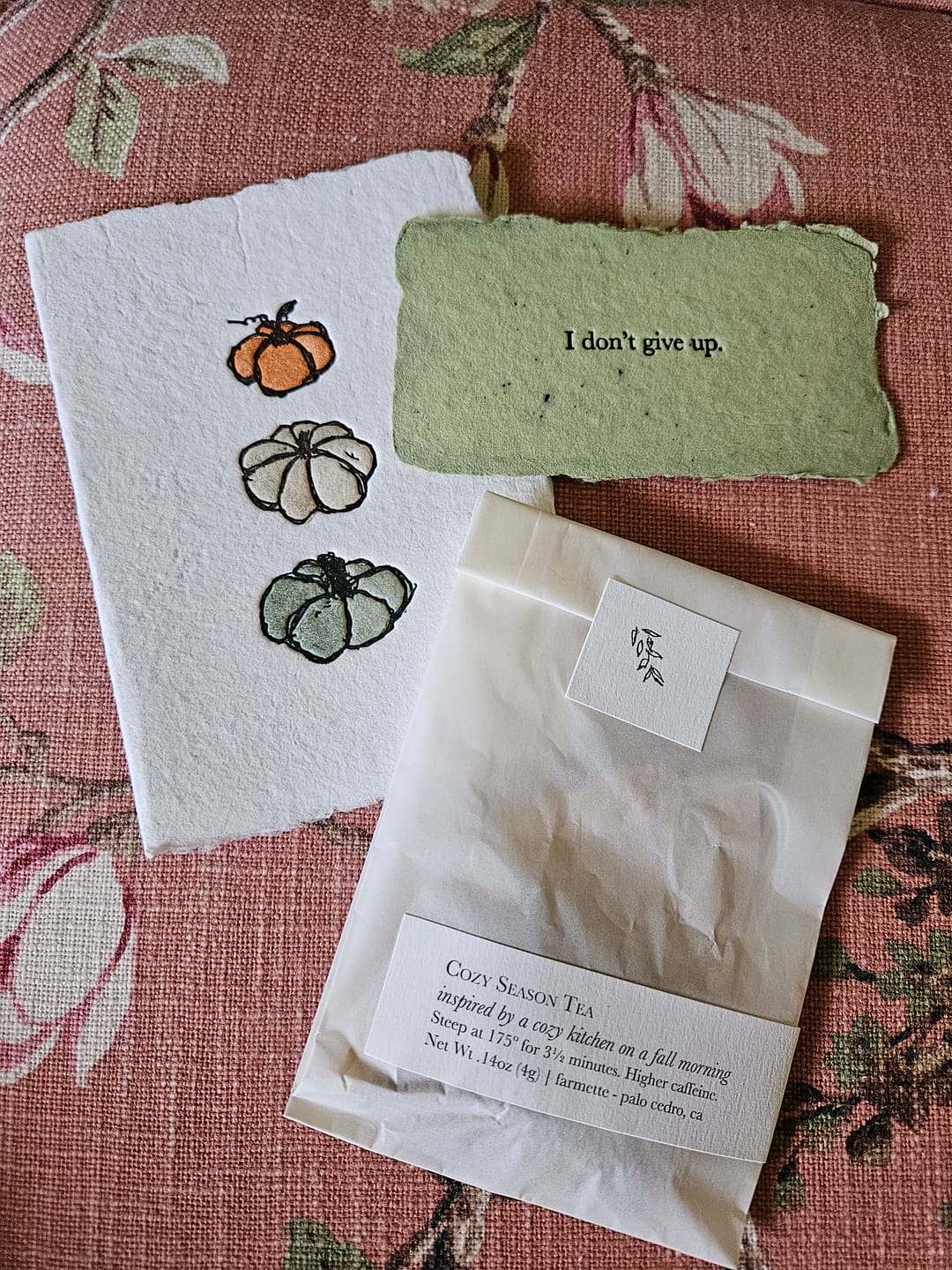 Customer photo review of Monthly Artisan Card Subscription