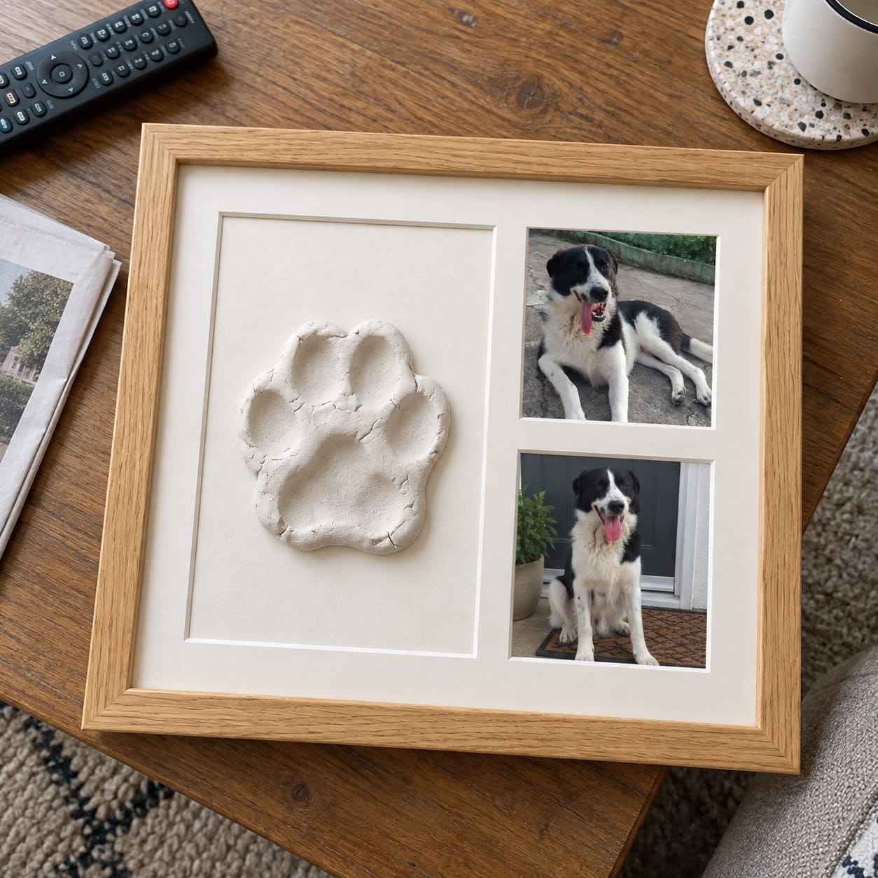 Customer photo review of Pet Clay Print kit