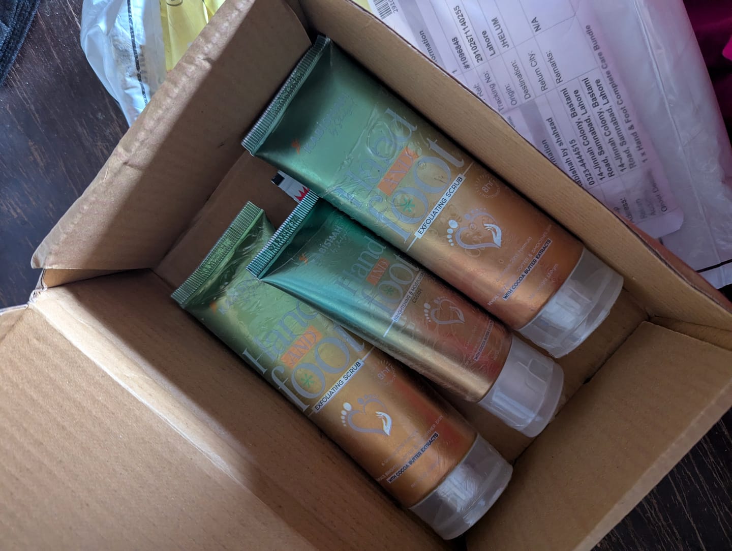Customer photo review of Hand & Foot Complete Care Bundle