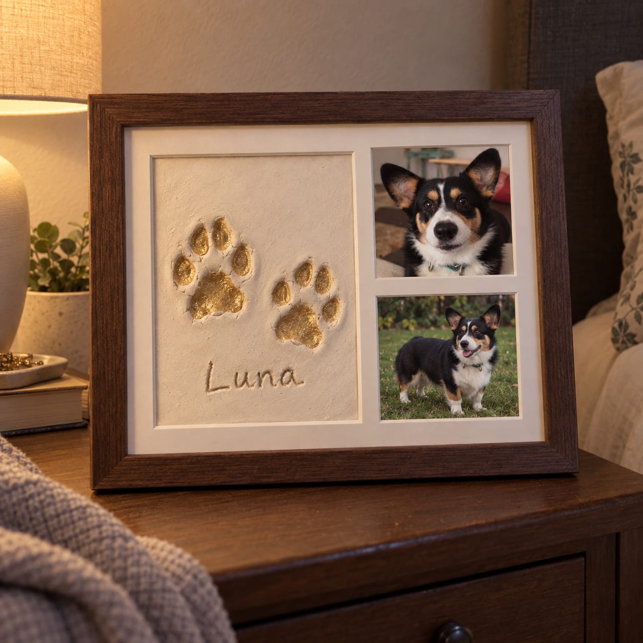 Customer photo review of Pet Clay Print kit