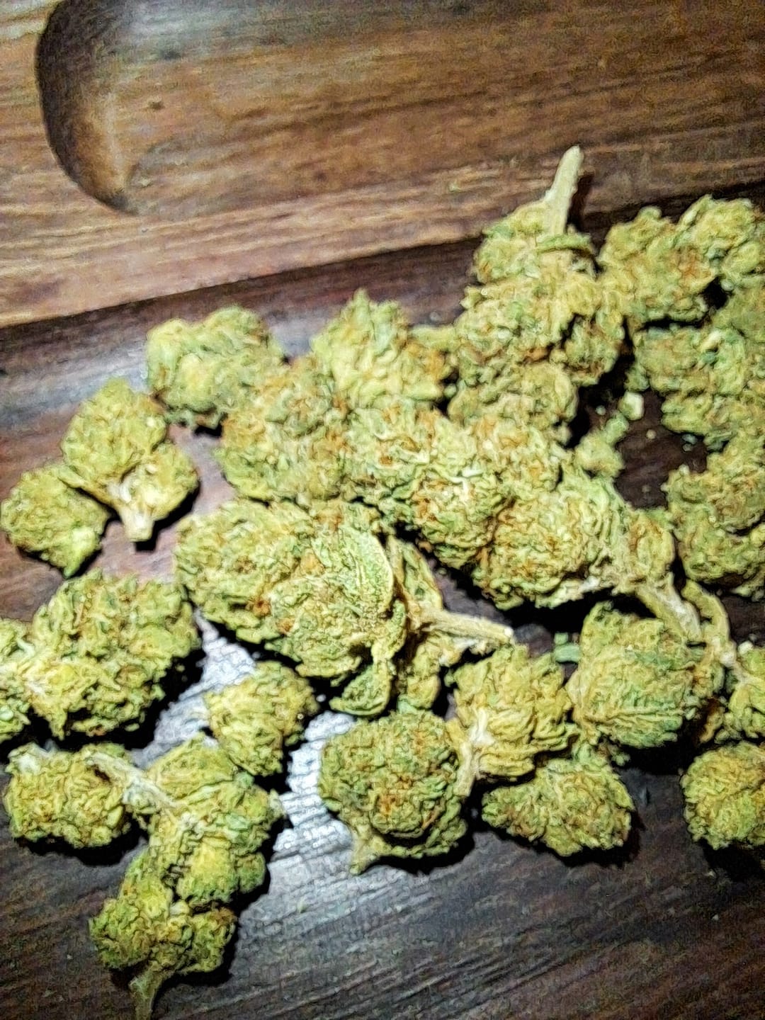 Customer photo review of Blackout Berries THCA Flower Ounce (28g)