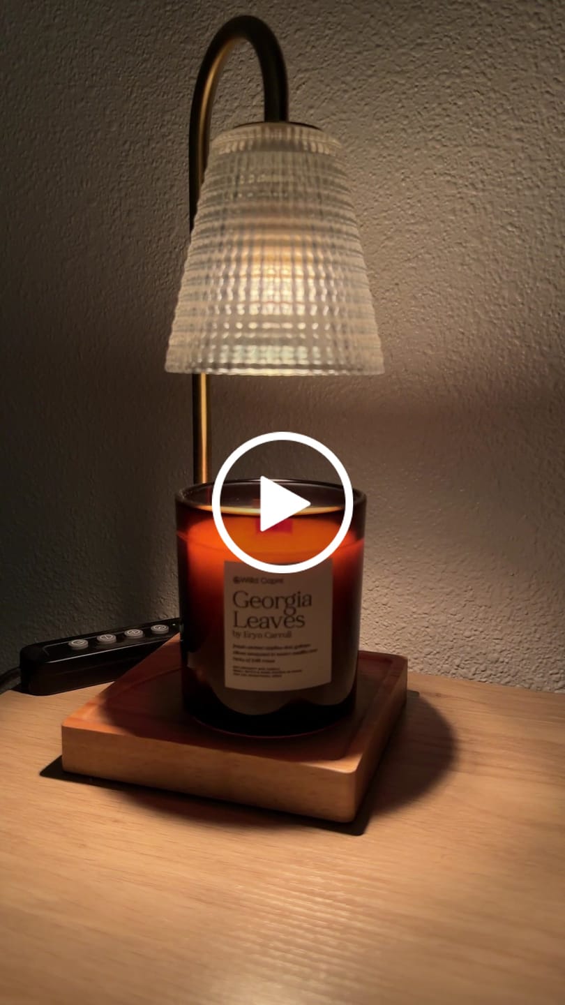 Customer video review of Georgia Leaves Candle by Eryn Carroll