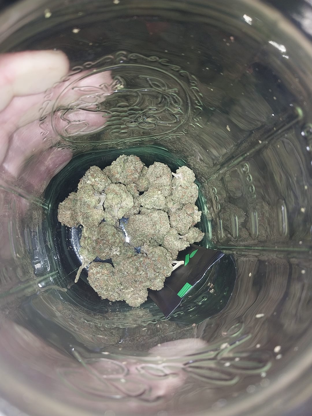 Customer photo review of White Rhino THCA Flower