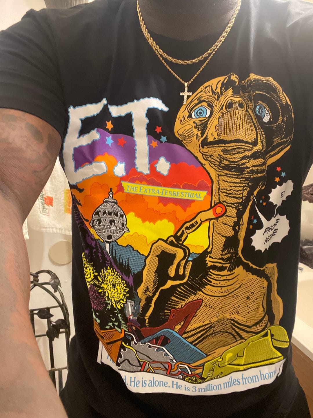 Customer photo review of ID4: TIME'S UP - T-SHIRT