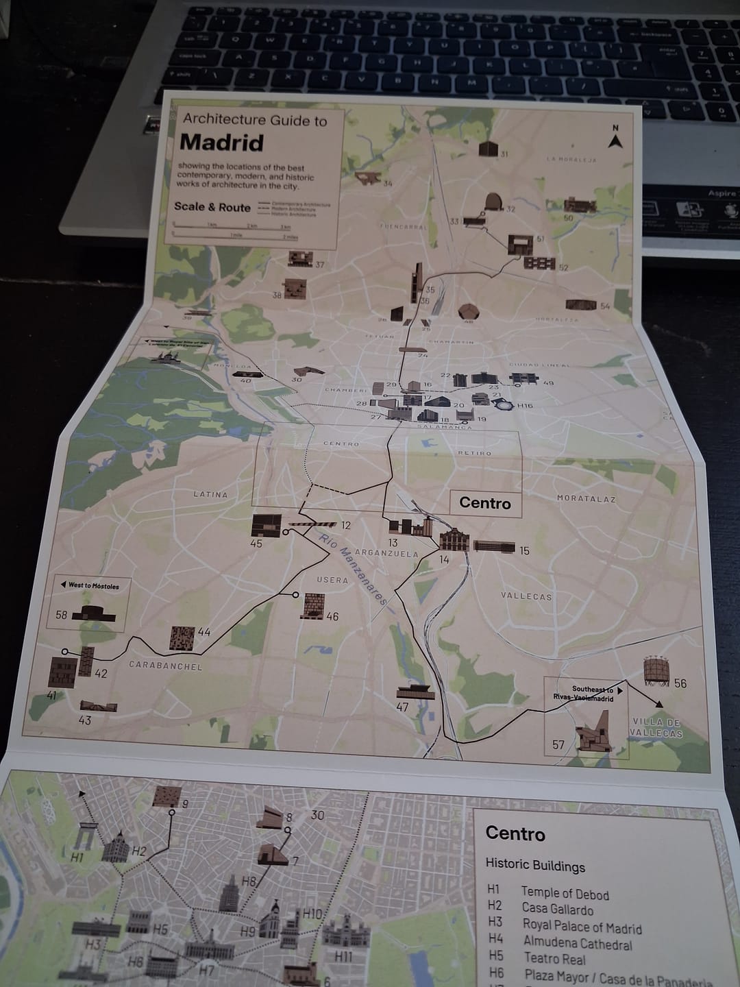 Customer photo review of Architecture Guide to Madrid
