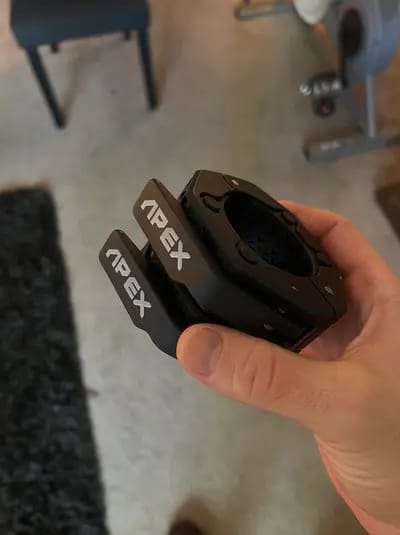Customer photo review of APEX WEIGHT CLAMPS