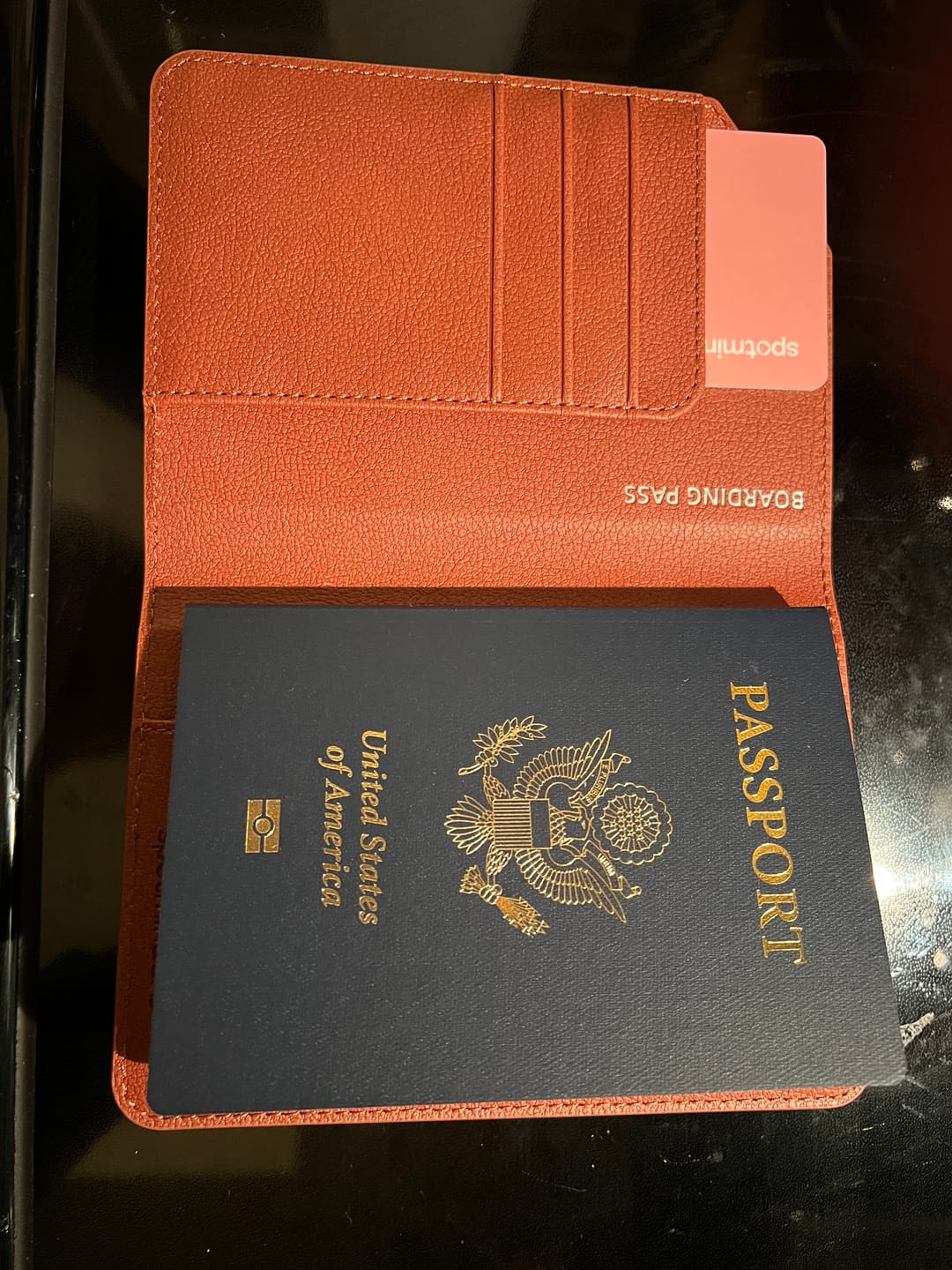 Customer photo review of Passport Holder Air
