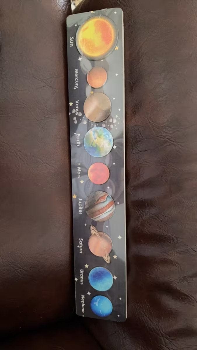 Customer photo review of Montessori Sonnensystem Puzzle Kleinkind | Interaktives Planetenpuzzle Lernspielzeug ab 2 Jahren