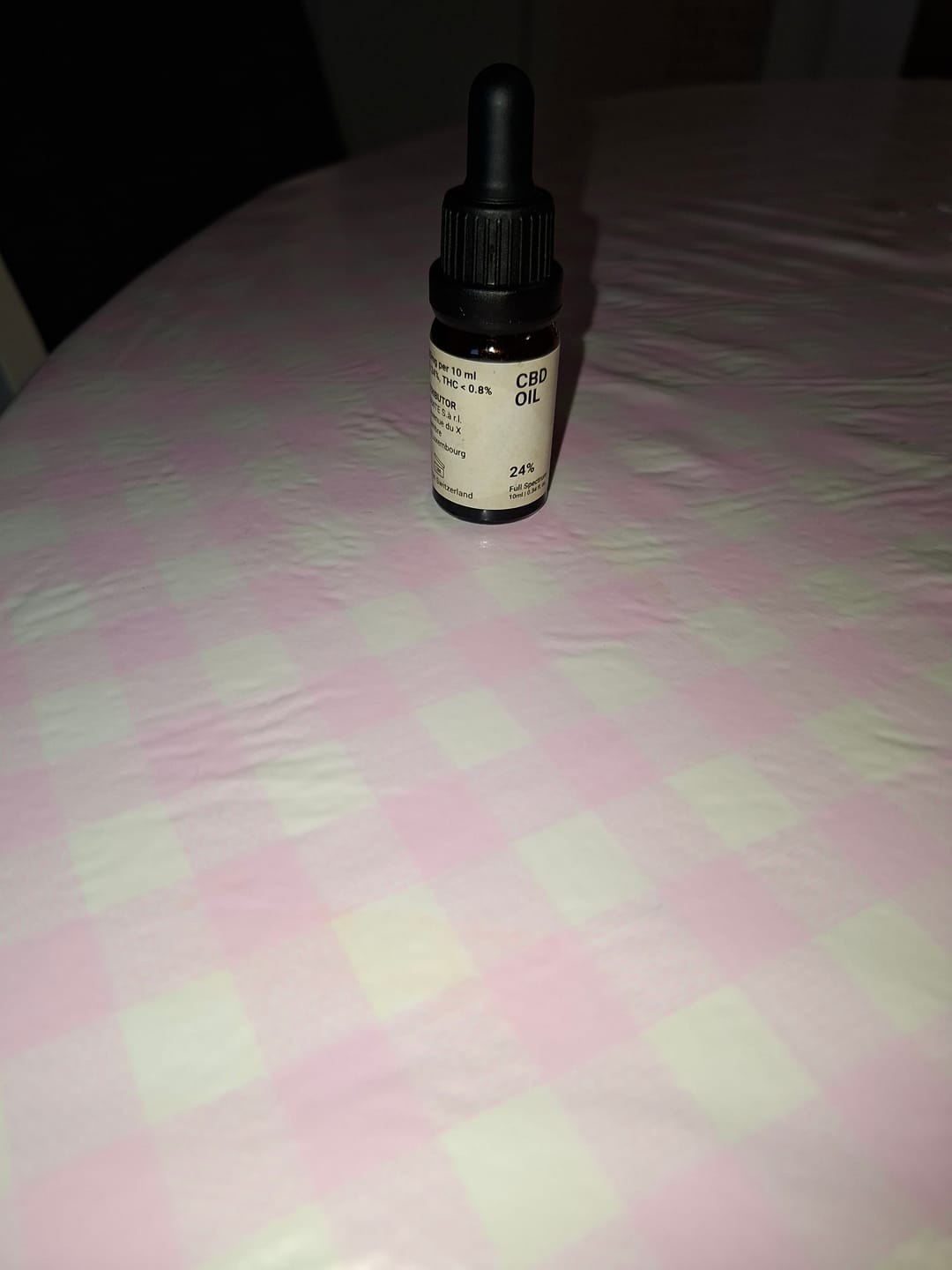 Customer photo review of Olio CBD 24% Full Spectrum