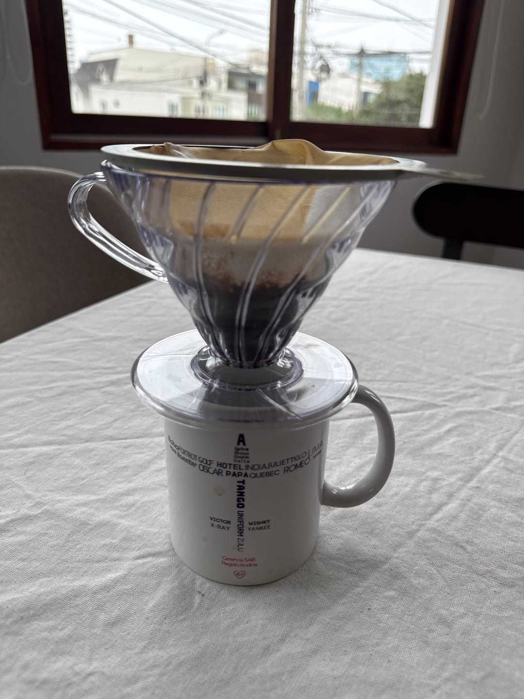 Customer photo review of Hario | Dripper V60 de polipropileno (1-4 tazas)