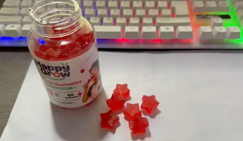 Customer photo review of Growth Gummies