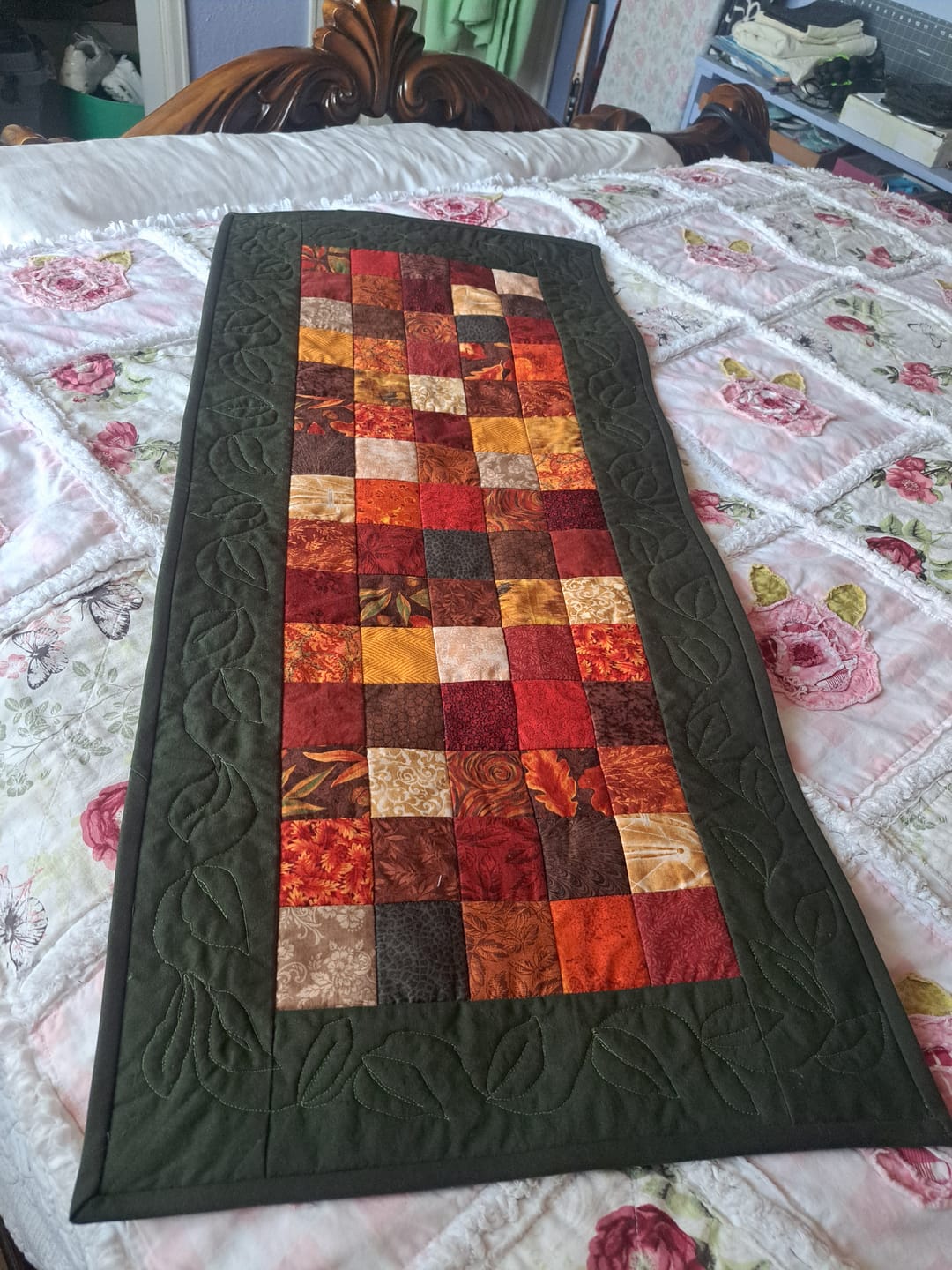 Customer photo review of Bosal Quilter's 2-1/2in Grid Fusible Interfacing