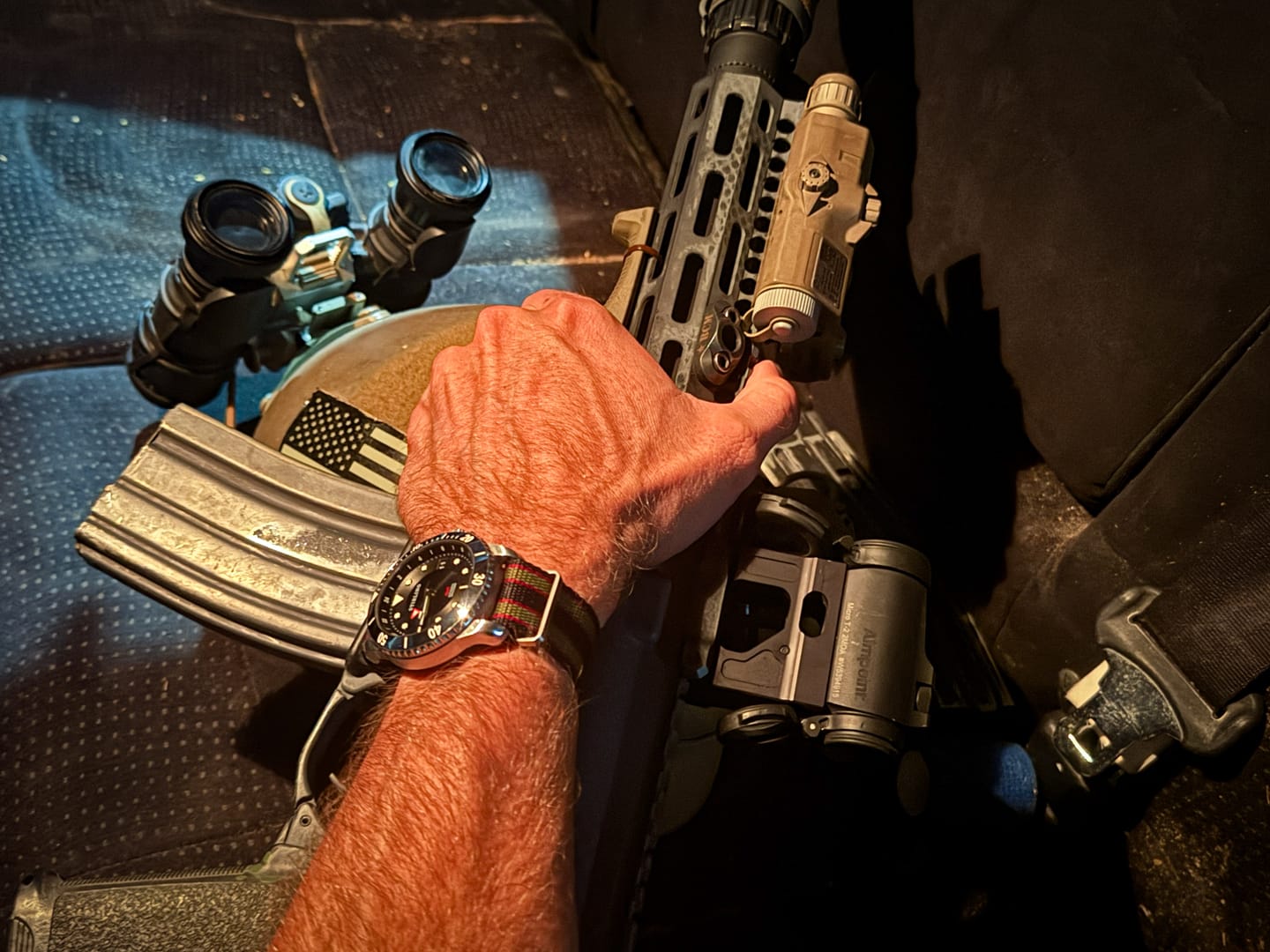 Customer photo review of Bond Nylon Strap - Five Eye
