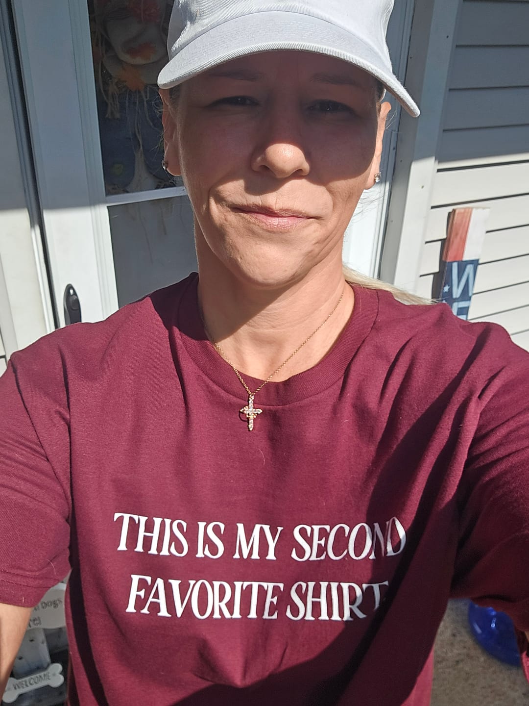 Customer photo review of This Is My Second Favorite Shirt T-shirt