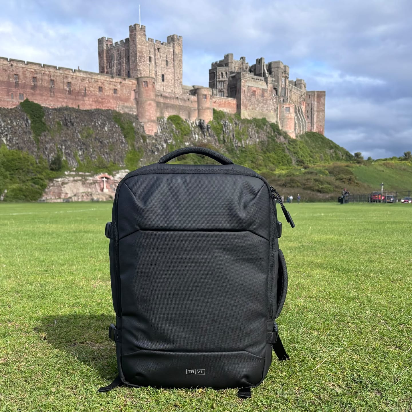 Customer photo review of The Digital Nomad Backpack