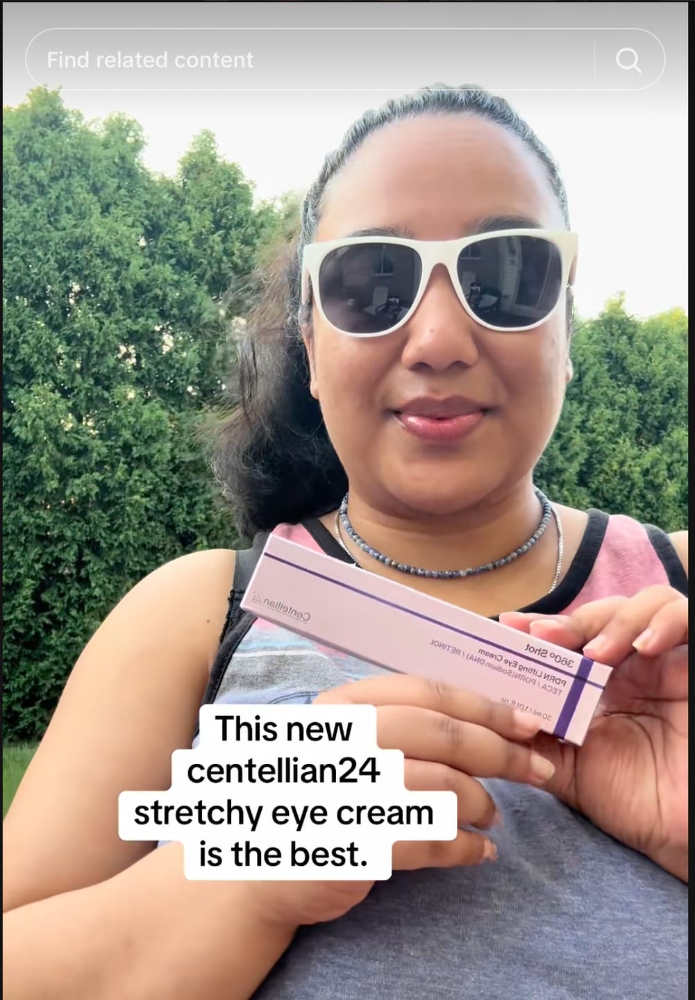 Customer photo review of 360º Shot PDRN lifting Eye cream 30ml