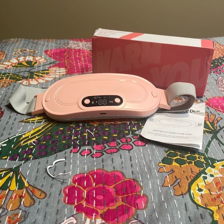 Customer photo review of Portable Massage Heating Reusable Belt