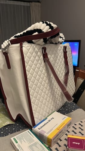 Customer photo review of 3-in-1 Bag, Elegant and Spacious