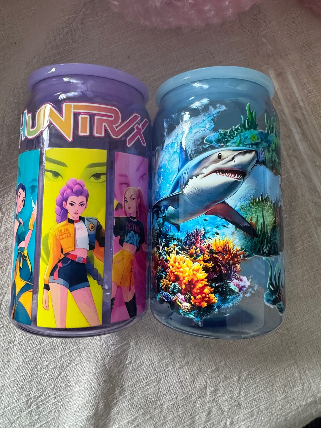 Customer photo review of Custom Jelly ACRYLIC Can Tumbler