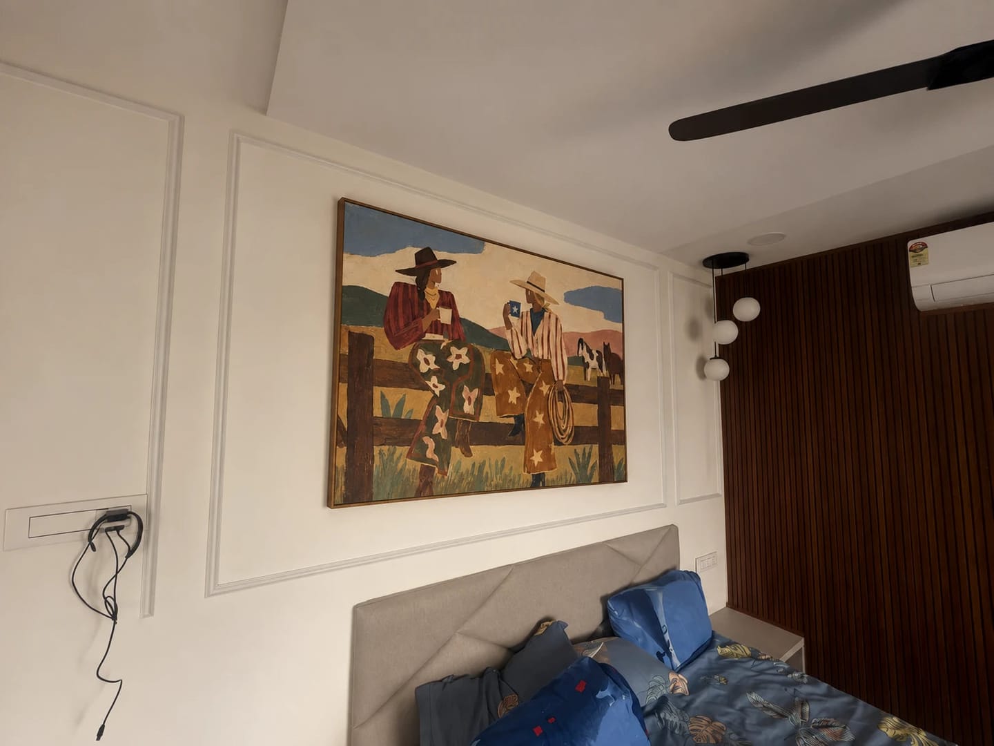 Customer photo review of Modern Folk Art｜Cowgirls Sharing Coffee