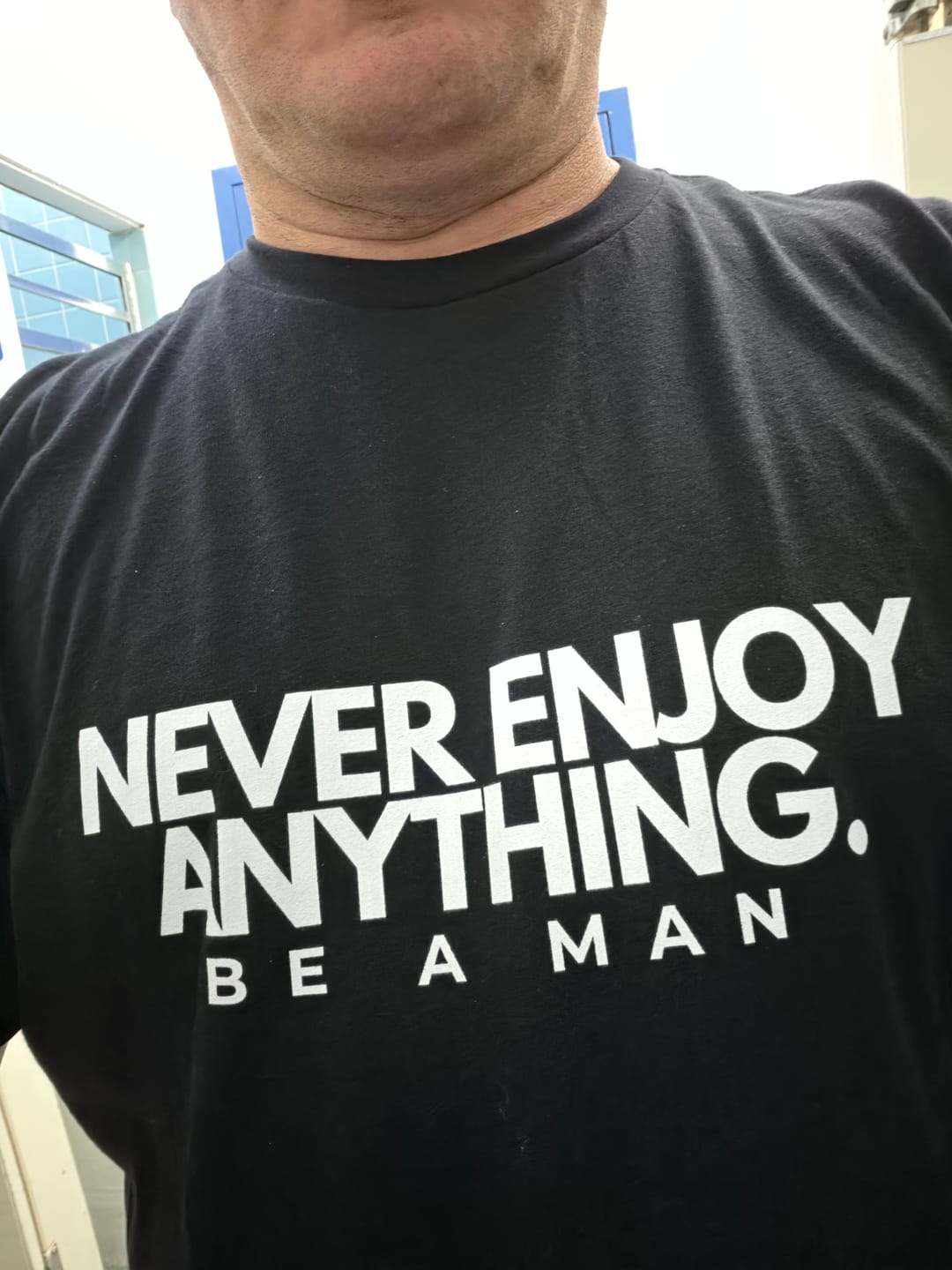 Customer photo review of Never Enjoy Anything | Black Limited Edition