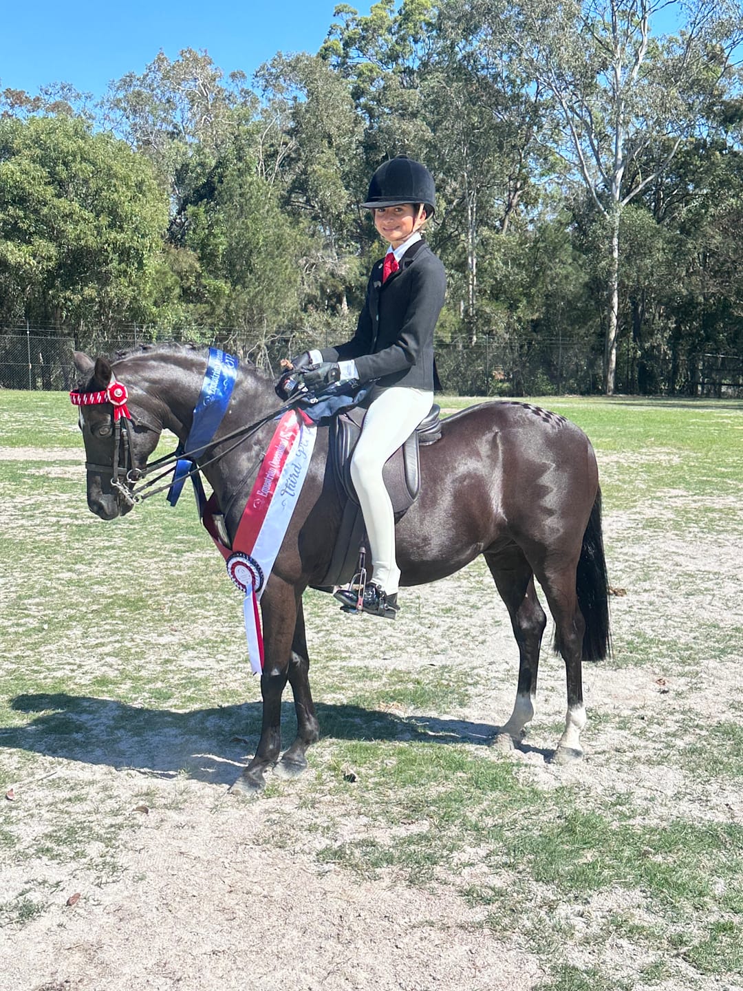 Customer photo review of Thames Children's Eton Show Shirt - Long Sleeve