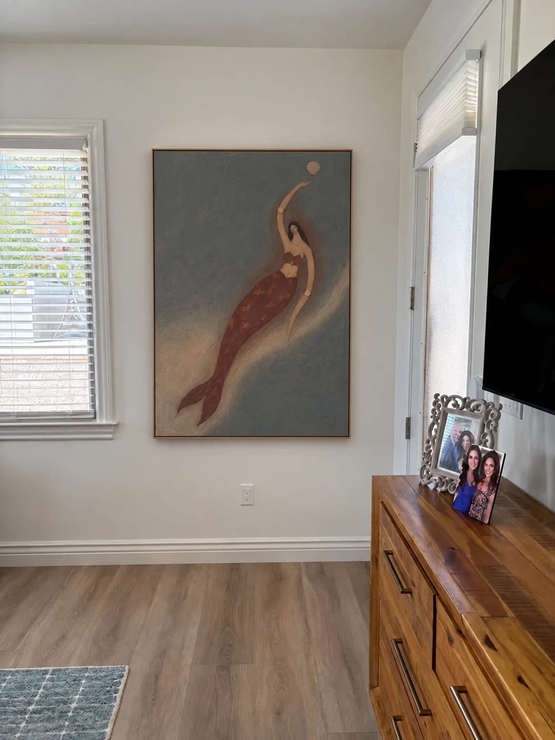Customer photo review of Modern Folk Art｜Mermaid Reverie
