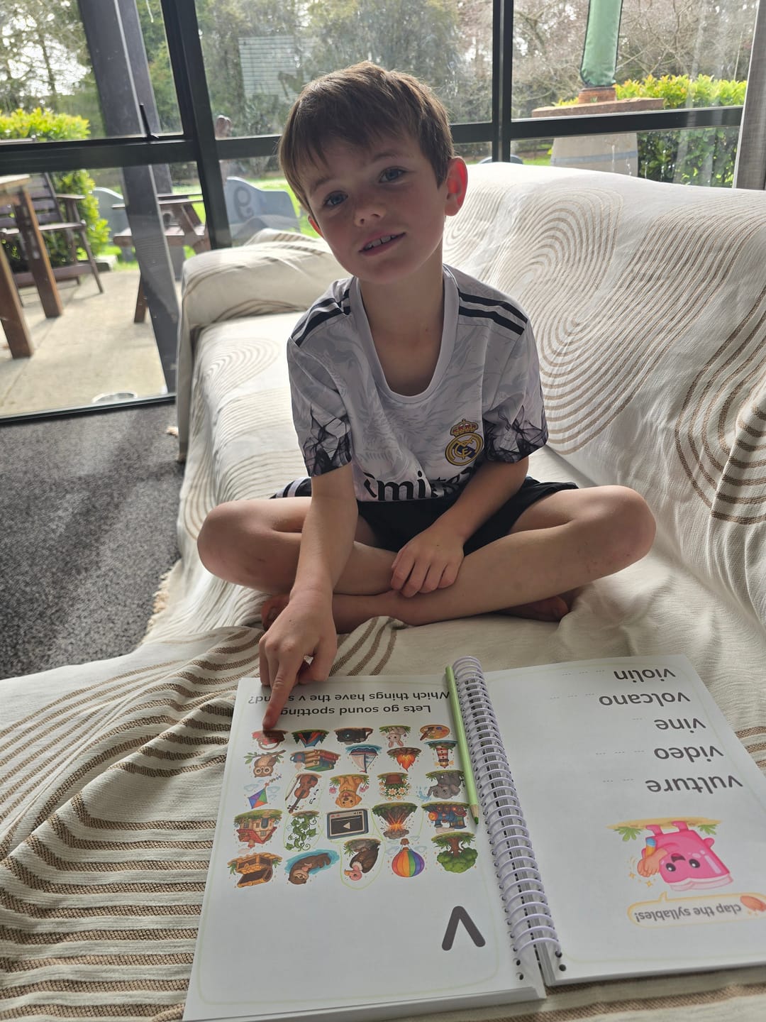 Customer photo review of Phonics Workbook