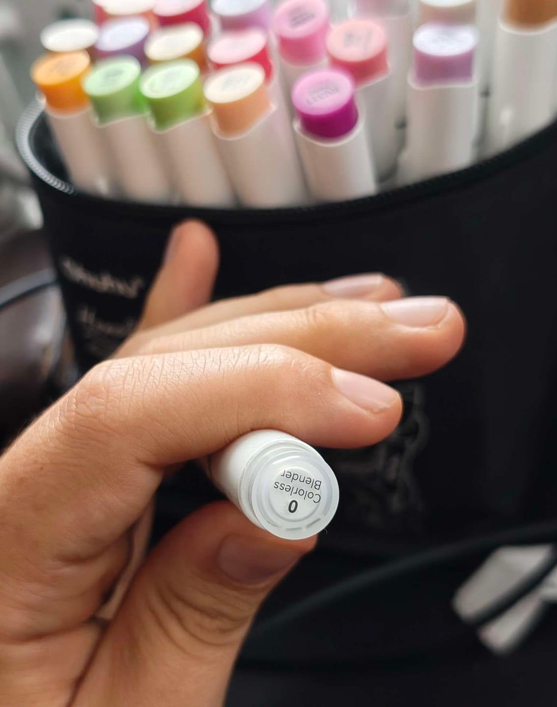Customer photo review of Ohuhu Honolulu Colorless Blender Marker - Pack of 6