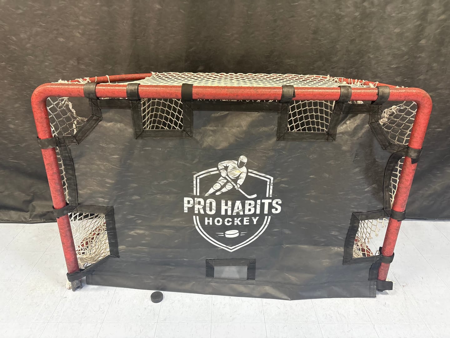 Customer photo review of Pro Habits Hockey Shooting Tarp